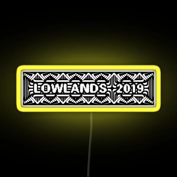 Lowlands Music Festival 2019 RGB Neon Sign