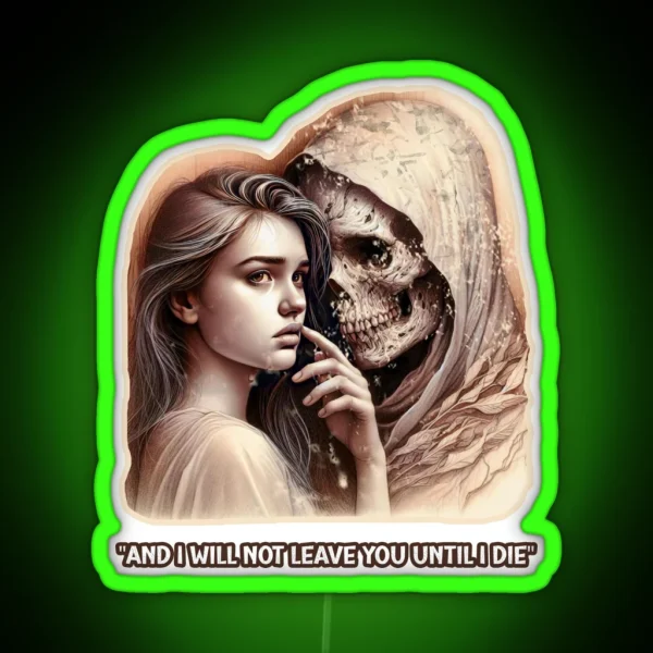 Loyalty Beyond Death RGB Neon Sign