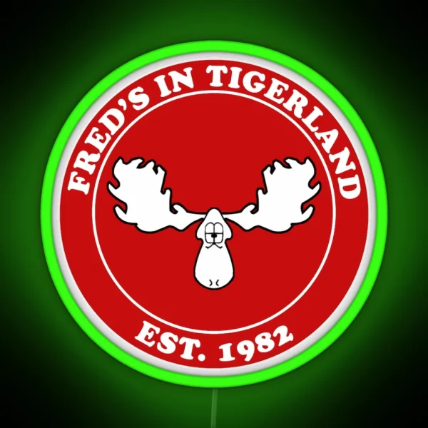 LSU Fred S In Tigerland RGB Neon Sign