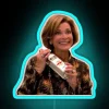 Glamorous Lucille Bluth Vodka Cocktail Bar Sign with Vibrant Neon Lights