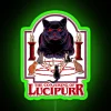 Vibrant Lucipurr RGB Neon Sign Brings Whimsy to Home Decor Spaces
