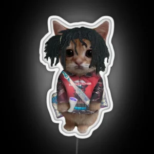 Lucki Kitty RGB Neon Sign