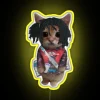 Color-Changing Lucky Kitty Cat Neon Sign for Modern Home Decorations