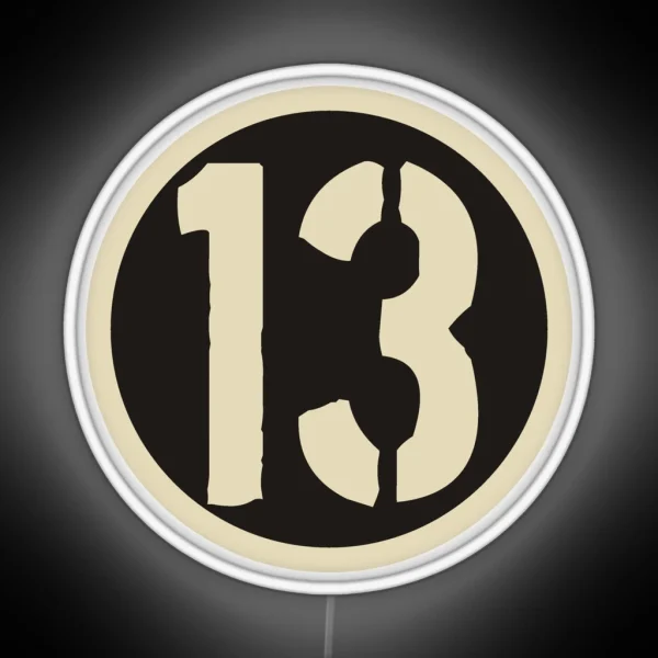 Lucky 13 RGB Neon Sign