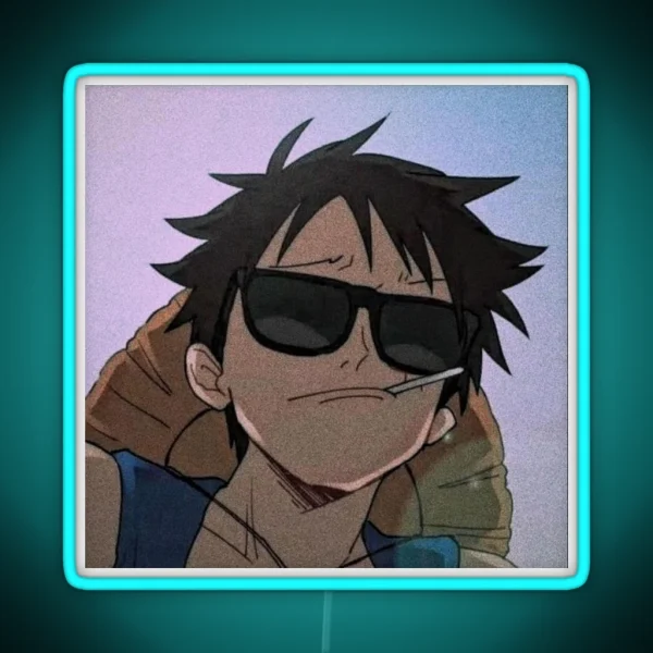 Luffy RGB Neon Sign