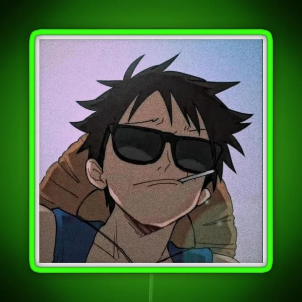 Luffy RGB Neon Sign