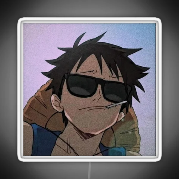 Luffy RGB Neon Sign
