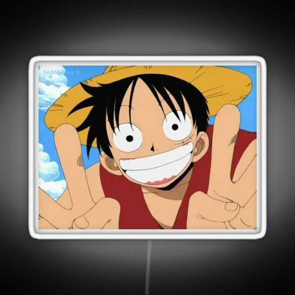 Luffy S Smile RGB Neon Sign