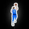 Add stylish NBA flair with Luka Doncic neon sports decor.