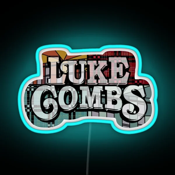 Luke Combs RGB Neon Sign