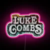 RGB Color Changing Backlit Neon Sign for Luke Combs Fans