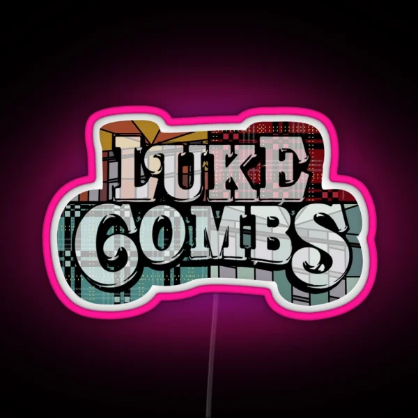 Luke Combs RGB Neon Sign