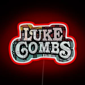 Luke Combs RGB Neon Sign