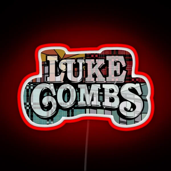 Luke Combs RGB Neon Sign