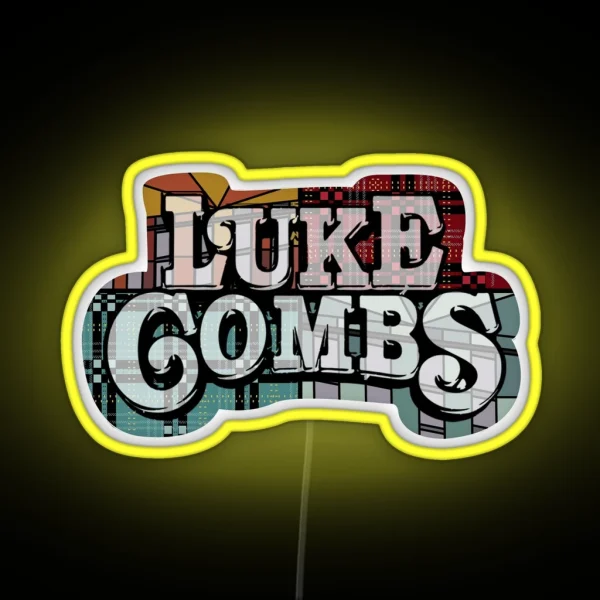 Luke Combs RGB Neon Sign