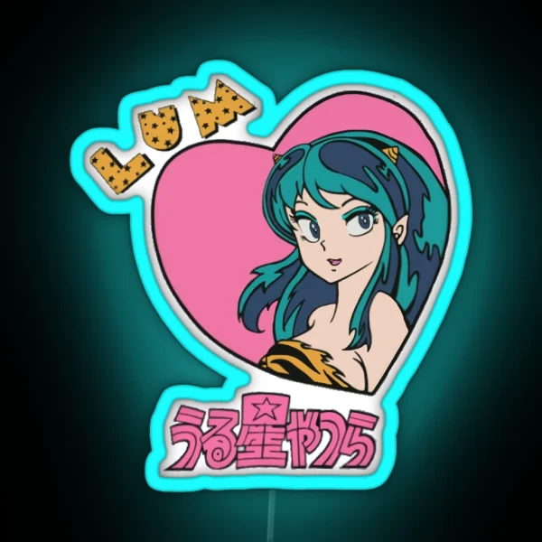 LUM Heart RGB Neon Sign