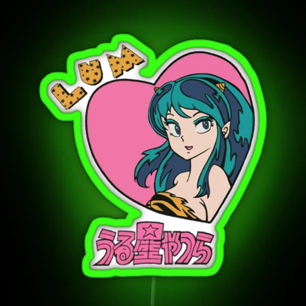 LUM Heart RGB Neon Sign