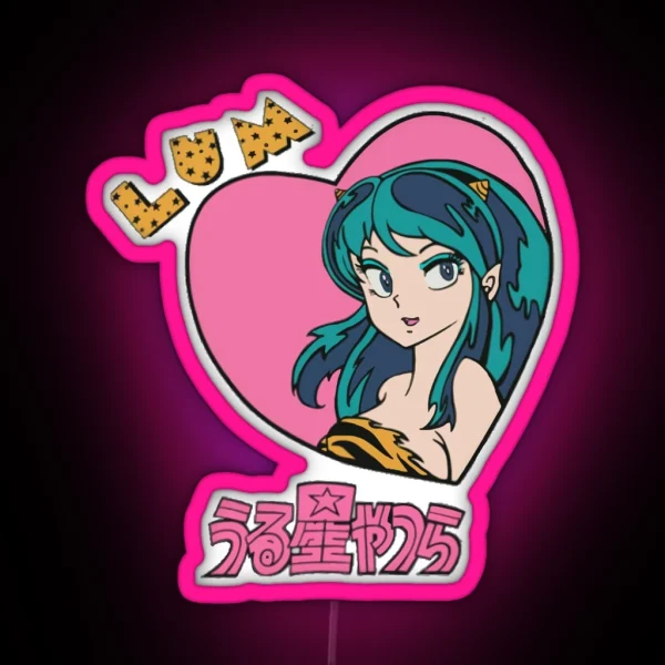 LUM Heart RGB Neon Sign