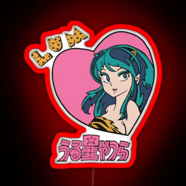 LUM Heart RGB Neon Sign