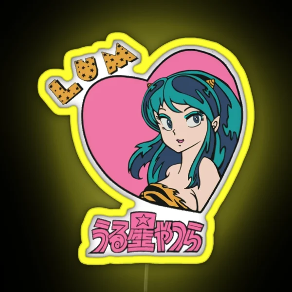 LUM Heart RGB Neon Sign
