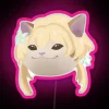 Bright Customizable Lumine Catto Art Genshin Impact Inspired Neon Sign