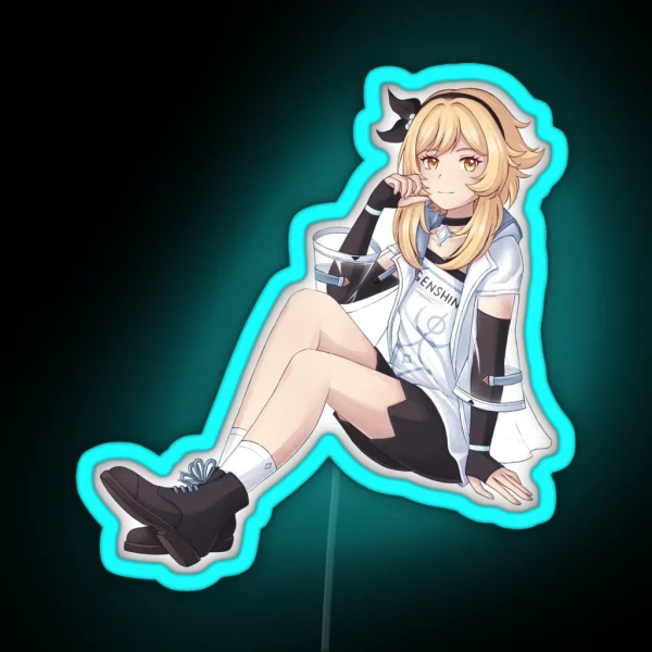 Lumine Modern Genshin Impact RGB Neon Sign