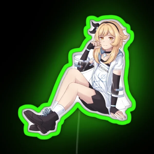 Lumine Modern Genshin Impact RGB Neon Sign