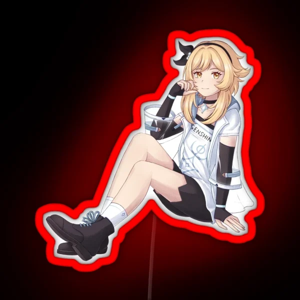 Lumine Modern Genshin Impact RGB Neon Sign