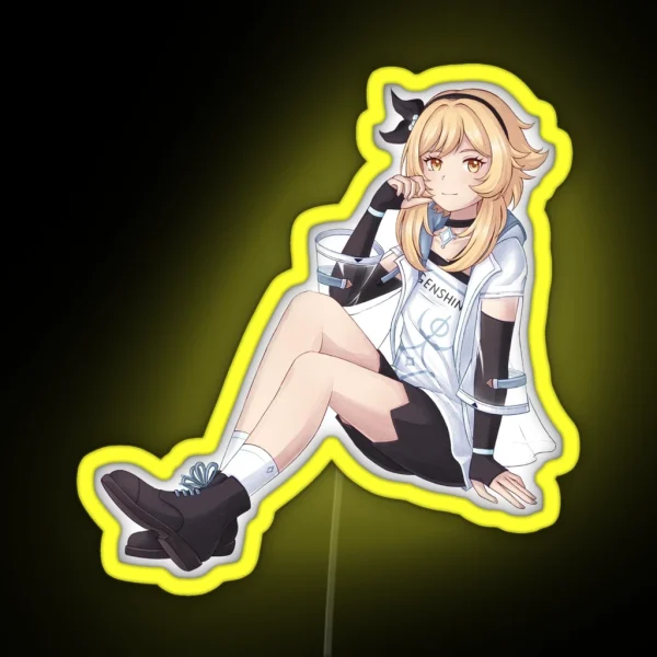 Lumine Modern Genshin Impact RGB Neon Sign