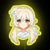 Official Licensed Genshin Impact Gray Lumine Neon Sign for Gamers