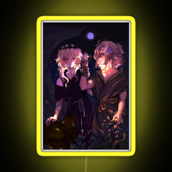 Lumine X Albedo AU RGB Neon Sign