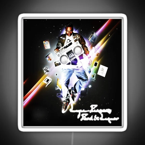Lupe Fiasco S Food And Liquor Lupe Fiasco RGB Neon Sign