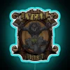 Vibrant LED Lycan Brew neon bar pub sign decor art.