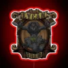 Add mythical ambiance with glowing Lycan Brew logo lighting