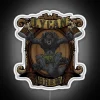 Ethereal Lycan-themed Neon Sign with Vibrant RGB Color Changing Effects