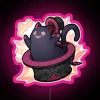 Customizable Lyney-inspired RGB neon sign for Genshin Impact fans everywhere
