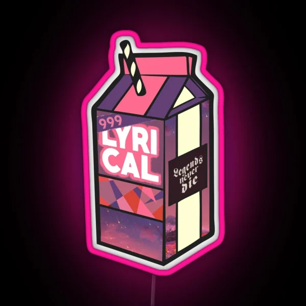 Lyrical Lemonade X Legends Never Die RGB Neon Sign
