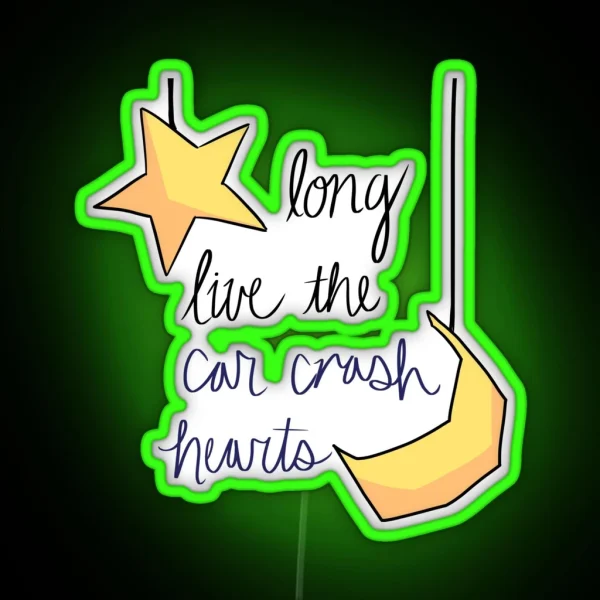 Lyrics Not Mine Unofficial Merch Long Live RGB Neon Sign