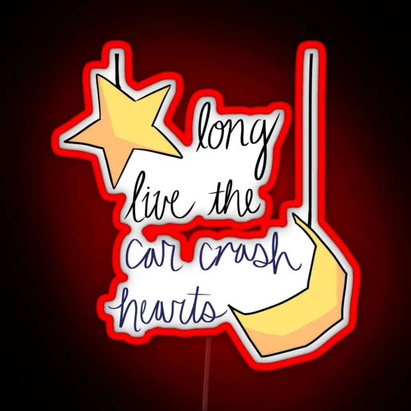 Lyrics Not Mine Unofficial Merch Long Live RGB Neon Sign