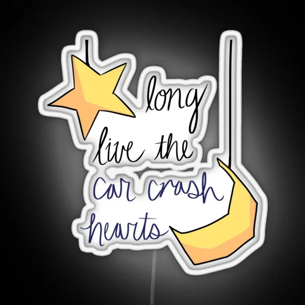 Lyrics Not Mine Unofficial Merch Long Live RGB Neon Sign