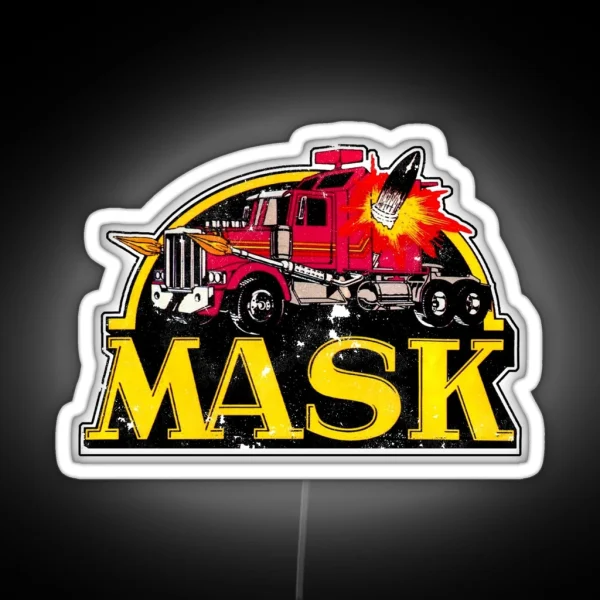 M A S K 80 S Toys RGB Neon Sign