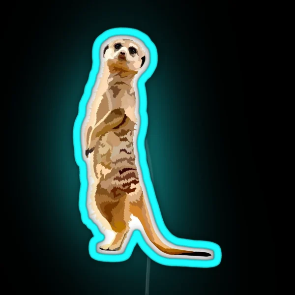 M Is For Meerkat RGB Neon Sign