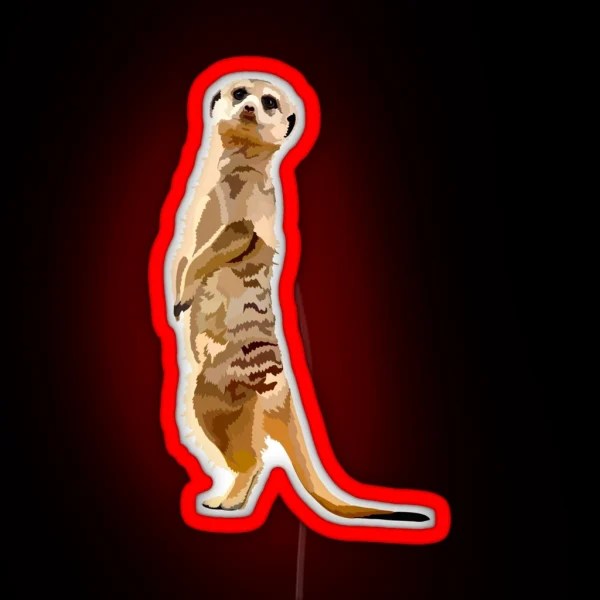M Is For Meerkat RGB Neon Sign
