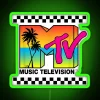 Eye-catching MTV Logo RGB Neon Sign for Home Entertainment Enthusiasts.
