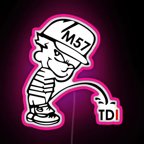 M57 Vs TDI RGB Neon Sign