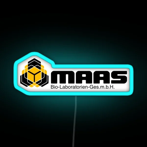 Maas Biolabs Neuromancer RGB Neon Sign