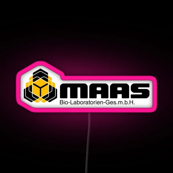 Maas Biolabs Neuromancer RGB Neon Sign