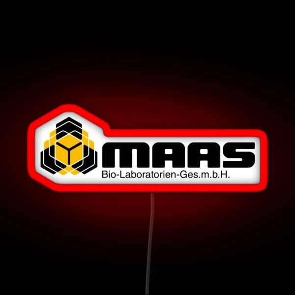 Maas Biolabs Neuromancer RGB Neon Sign