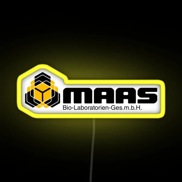 Maas Biolabs Neuromancer RGB Neon Sign