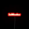 Nostalgic comfort food lover's delight in vibrant RGB neon lights